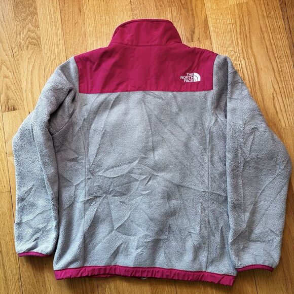 North Face Kids Denali Full Zip Polartec Fleece Jacket Pink L 14-16 PLAY Gorp - Picture 2 of 16